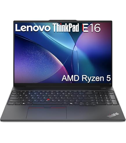 Amazon.com: Lenovo ThinkPad E16 Gen 2 – AMD Ryzen 5 7535U 16